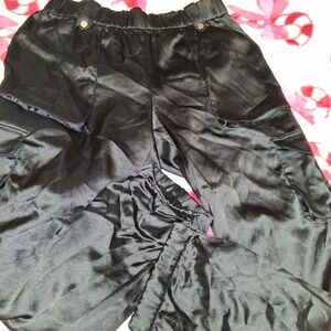 INC International Concepts Shiny Black Pants